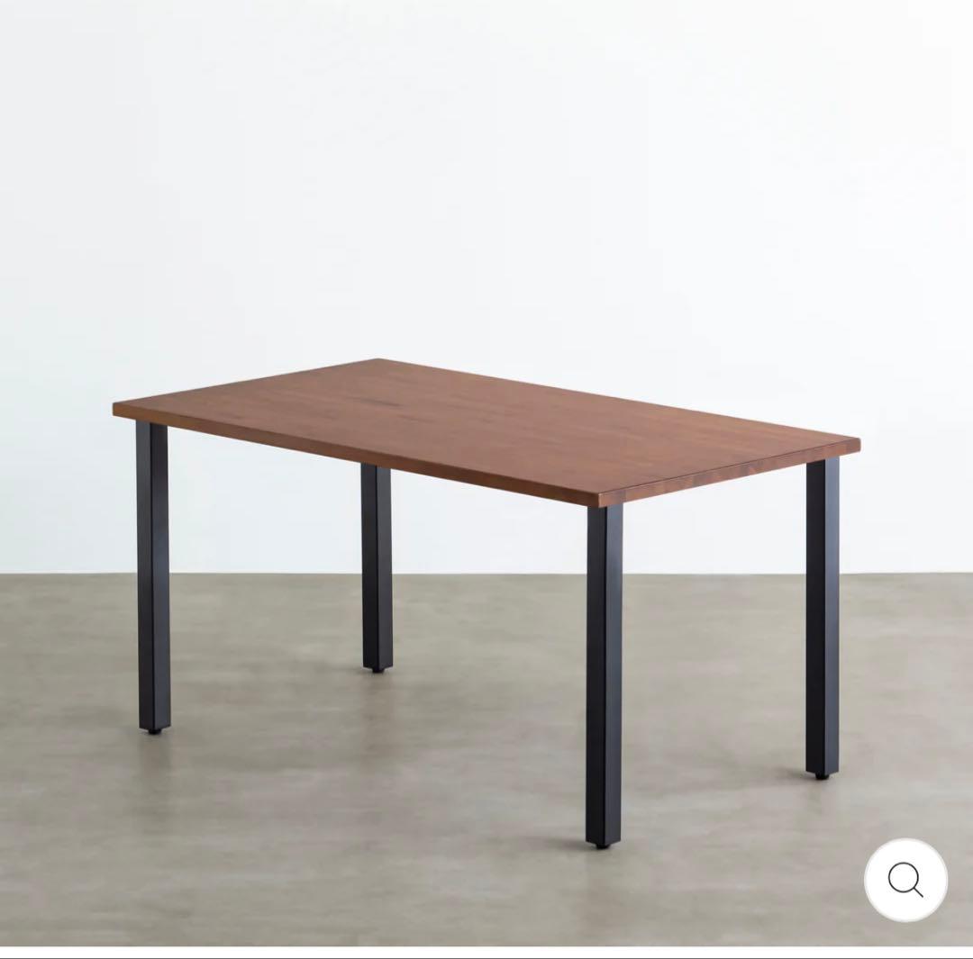 kanademono かなでものブラウン木製パソコンデスク