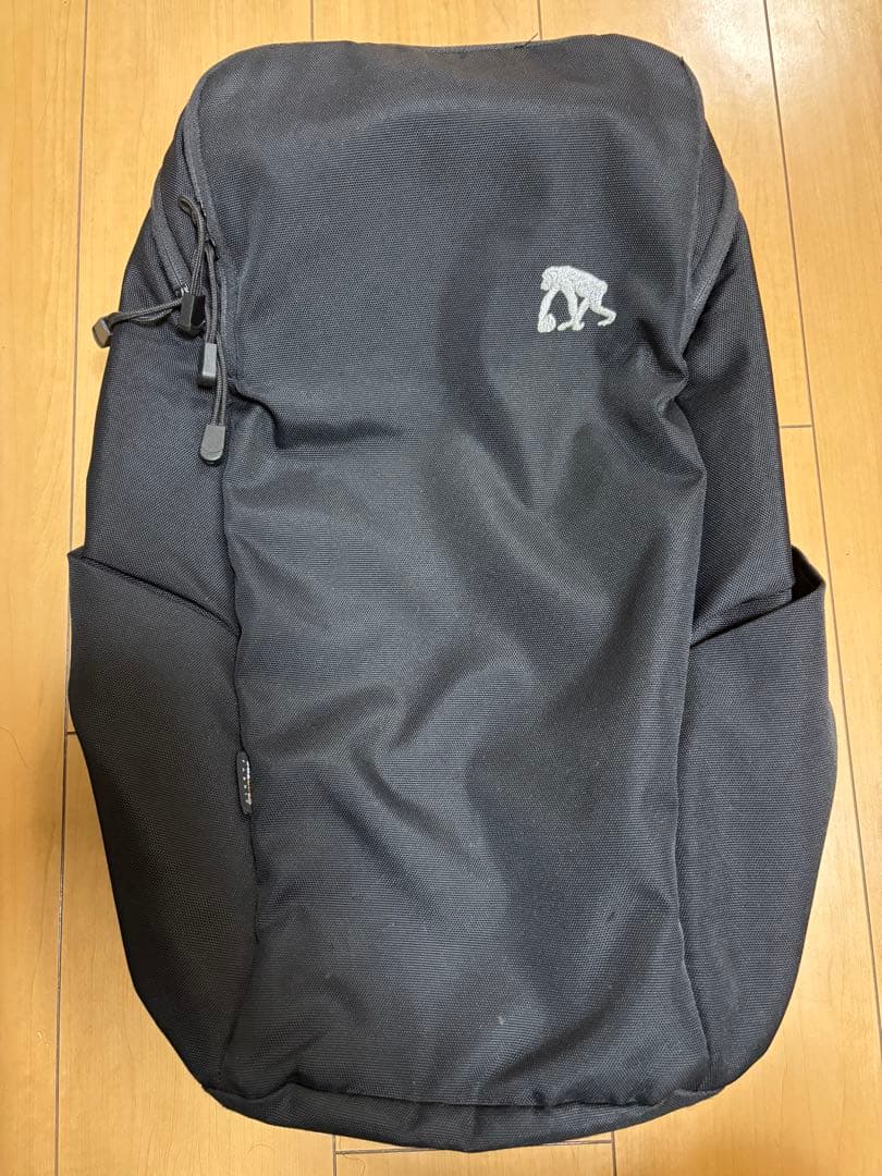 エゴザル EGOZARU バックパック 黒 ブラック リュック コーデュロイ