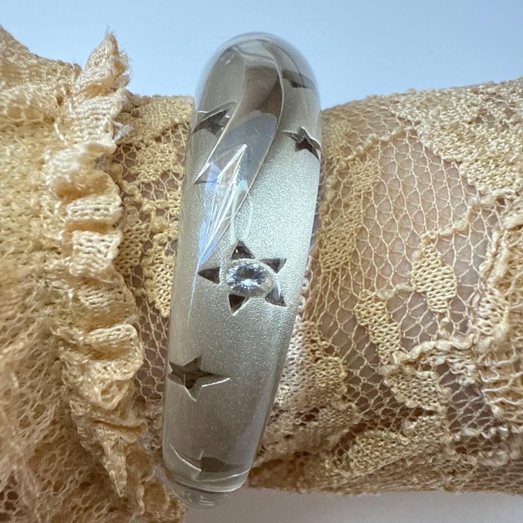 スタージュエリー　アクリルバングル