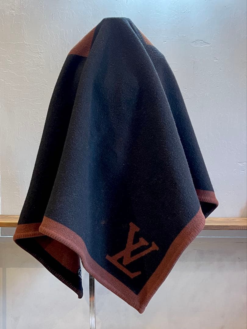 LOUIS VUITTON カシミア・ウール　ブランケット