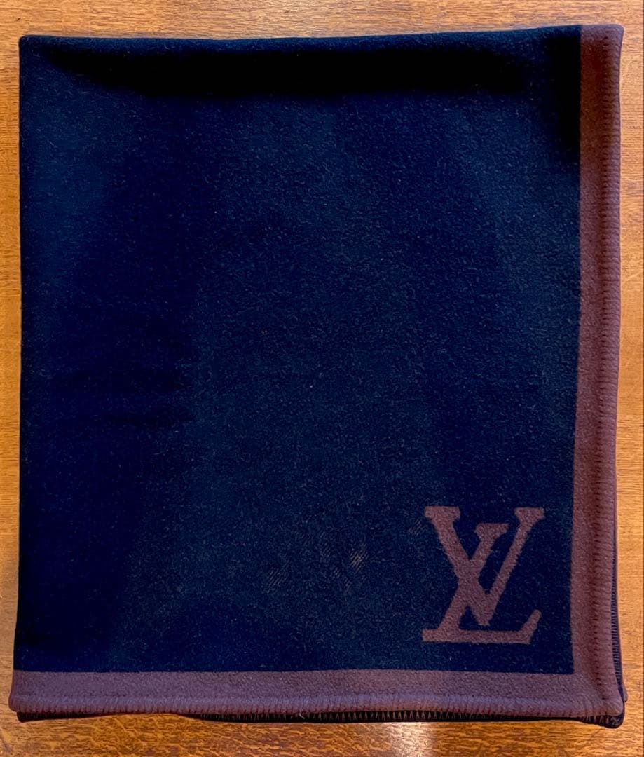 LOUIS VUITTON カシミア・ウール　ブランケット