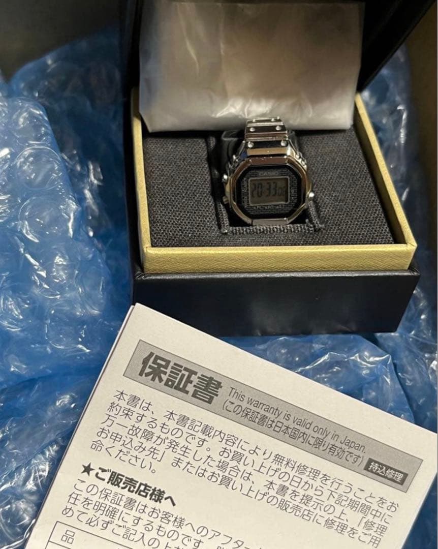 リングウォッチ　CASIO CRW-001 デジタル腕時計