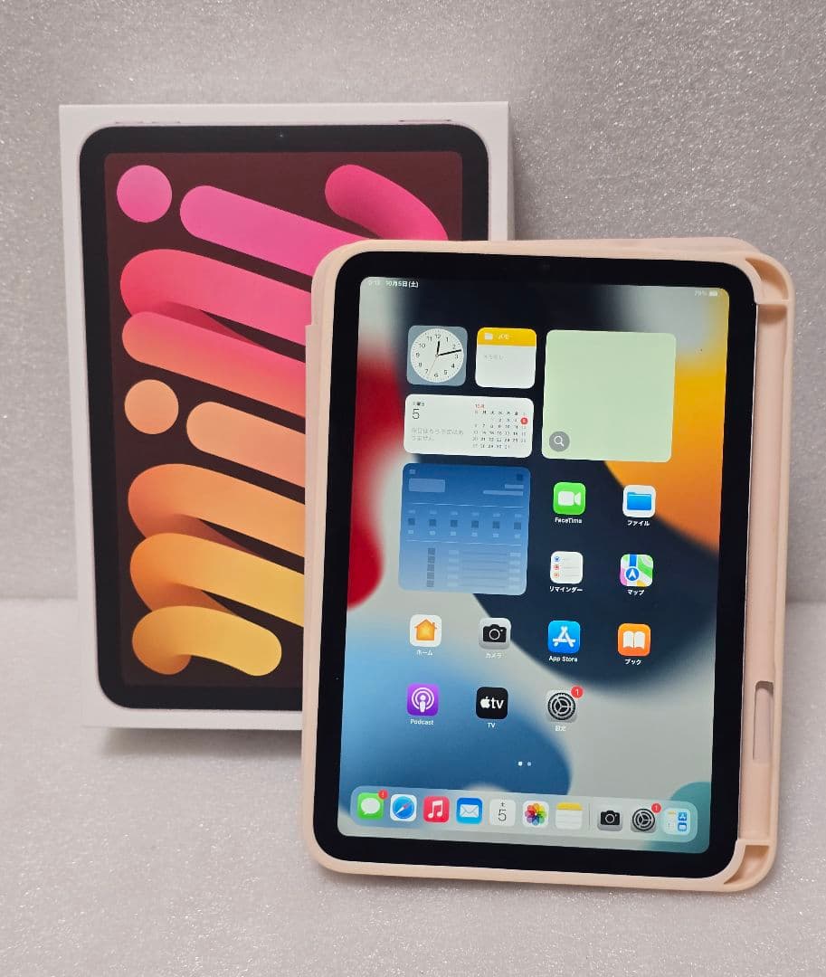 iPad mini 第6世代 64GB WiFiモデル ケース付き