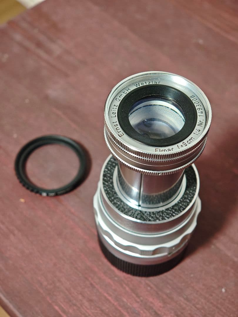 エルマー 90mm f4 沈胴 良品 Mマウント