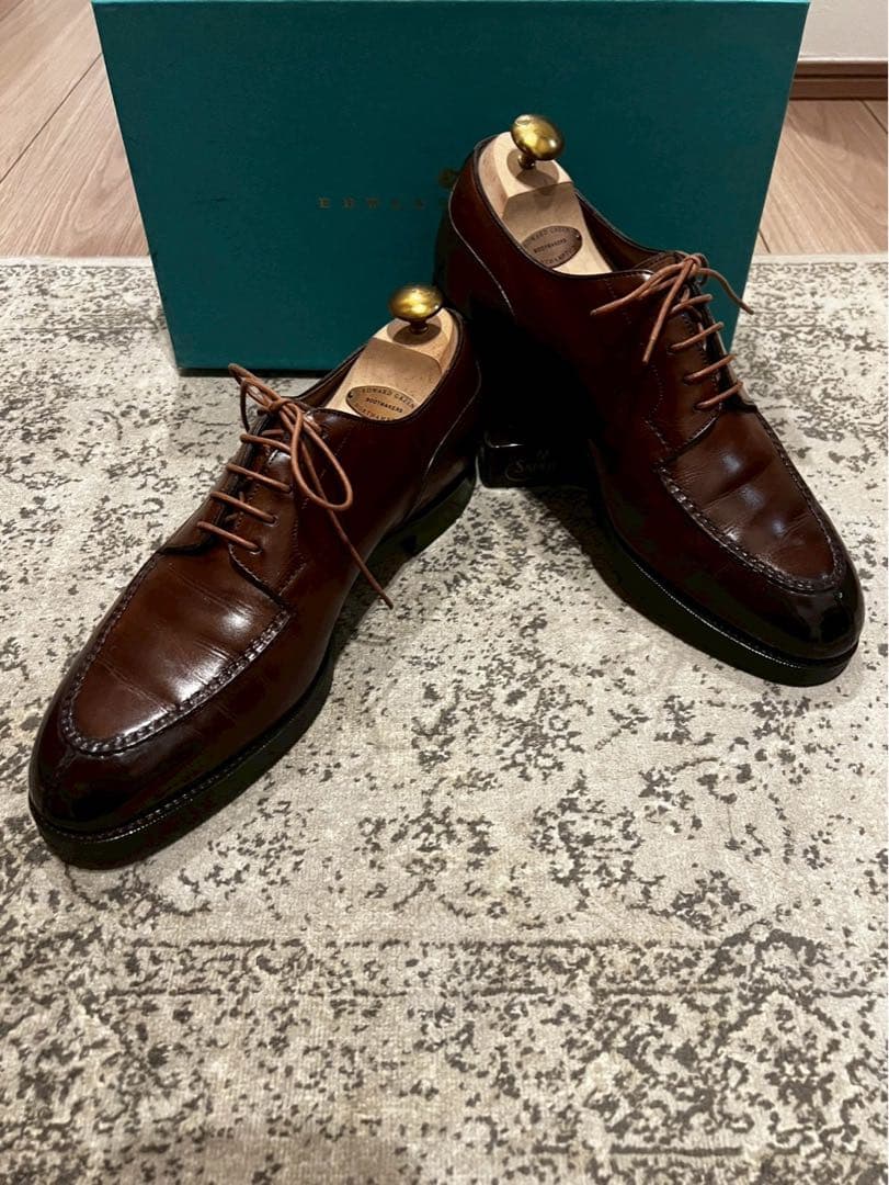 使用数回極美品 #エドワードグリーン #ドーバー #E32 ダークオーク 7.5