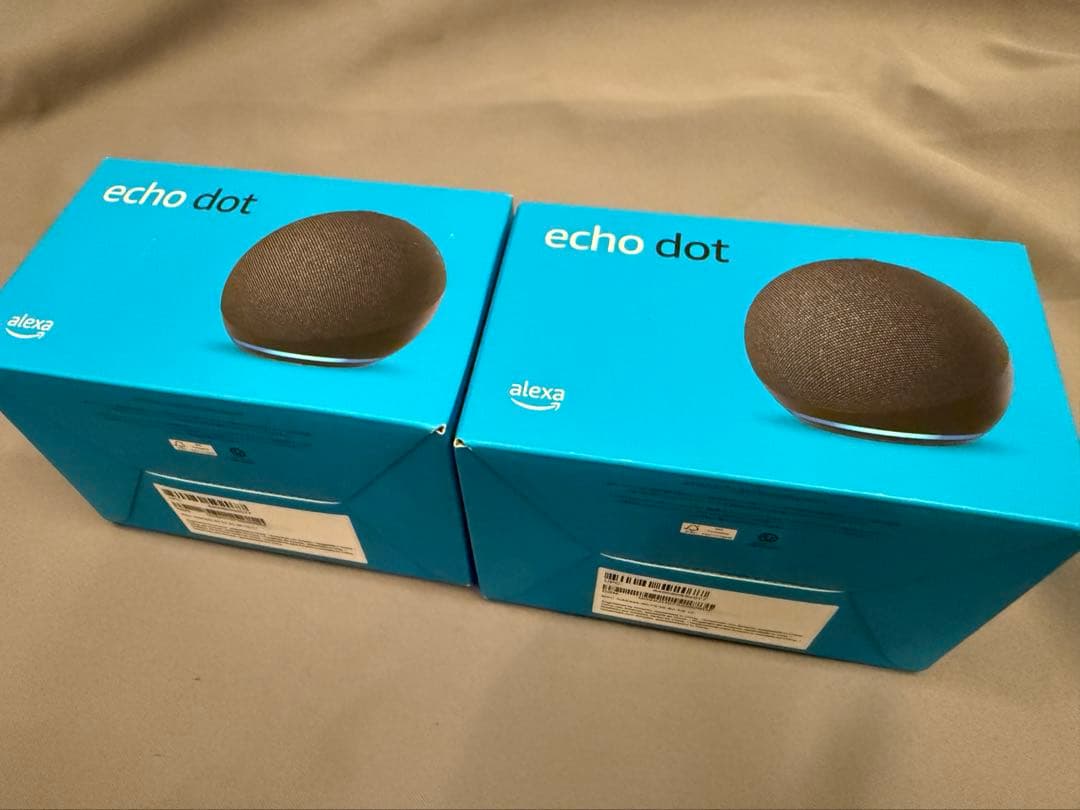 【新品・未開封】Amazon Echo Dot 第5世代 エコードット 2個