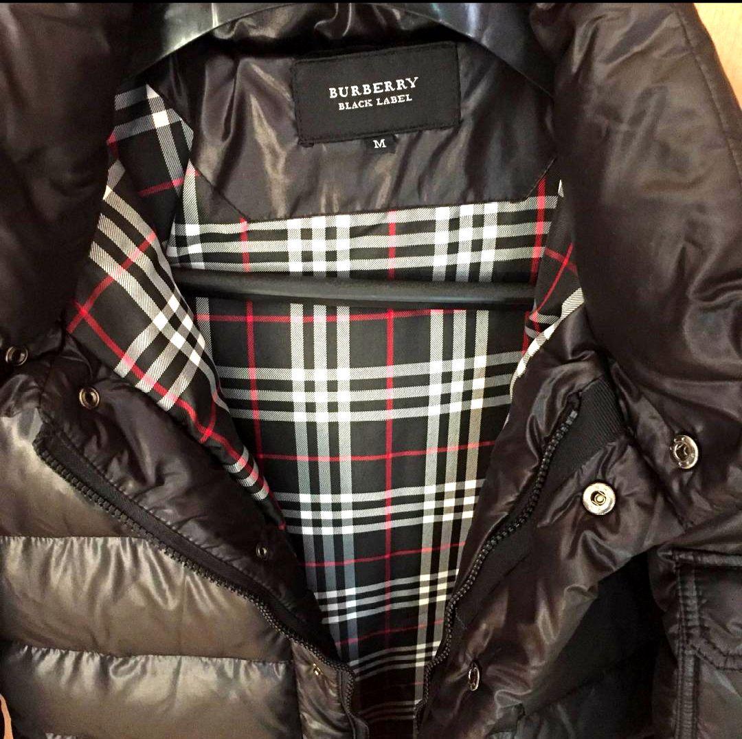 バーバリーブラックレーベル ダウンジャケット