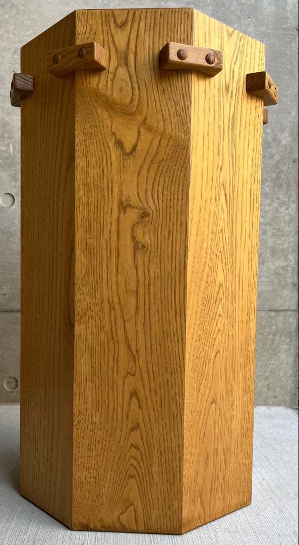 栗の木　無垢材　栗の木の傘立て