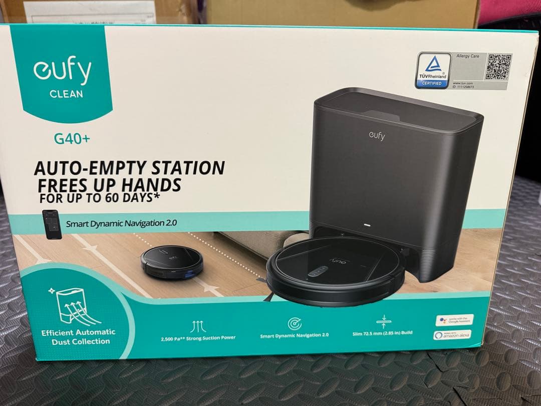 新品　 Anker Eufy Clean G40+ ロボット掃除機