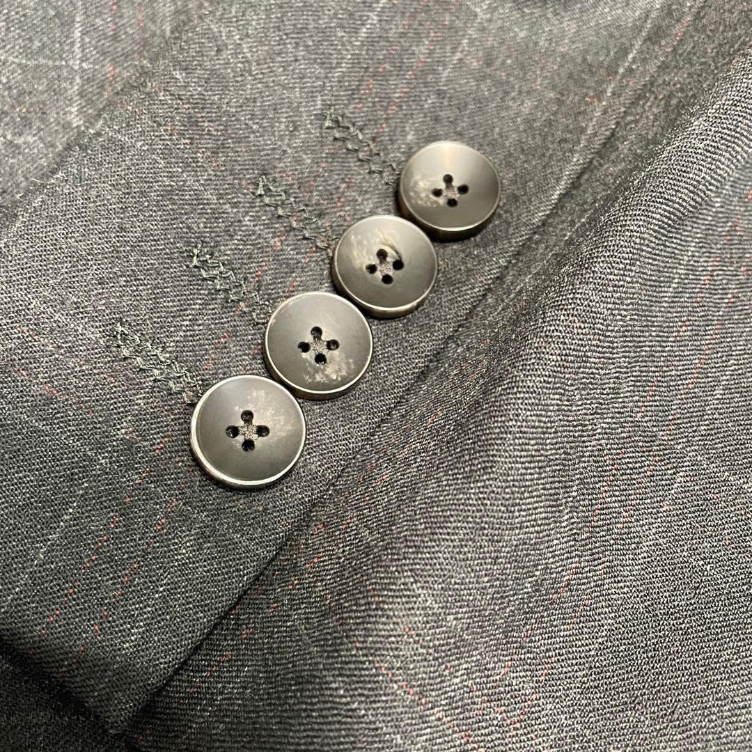 スーツセレクト グアベロ 社製 フランネル スーツ セットアップAB5 チェック