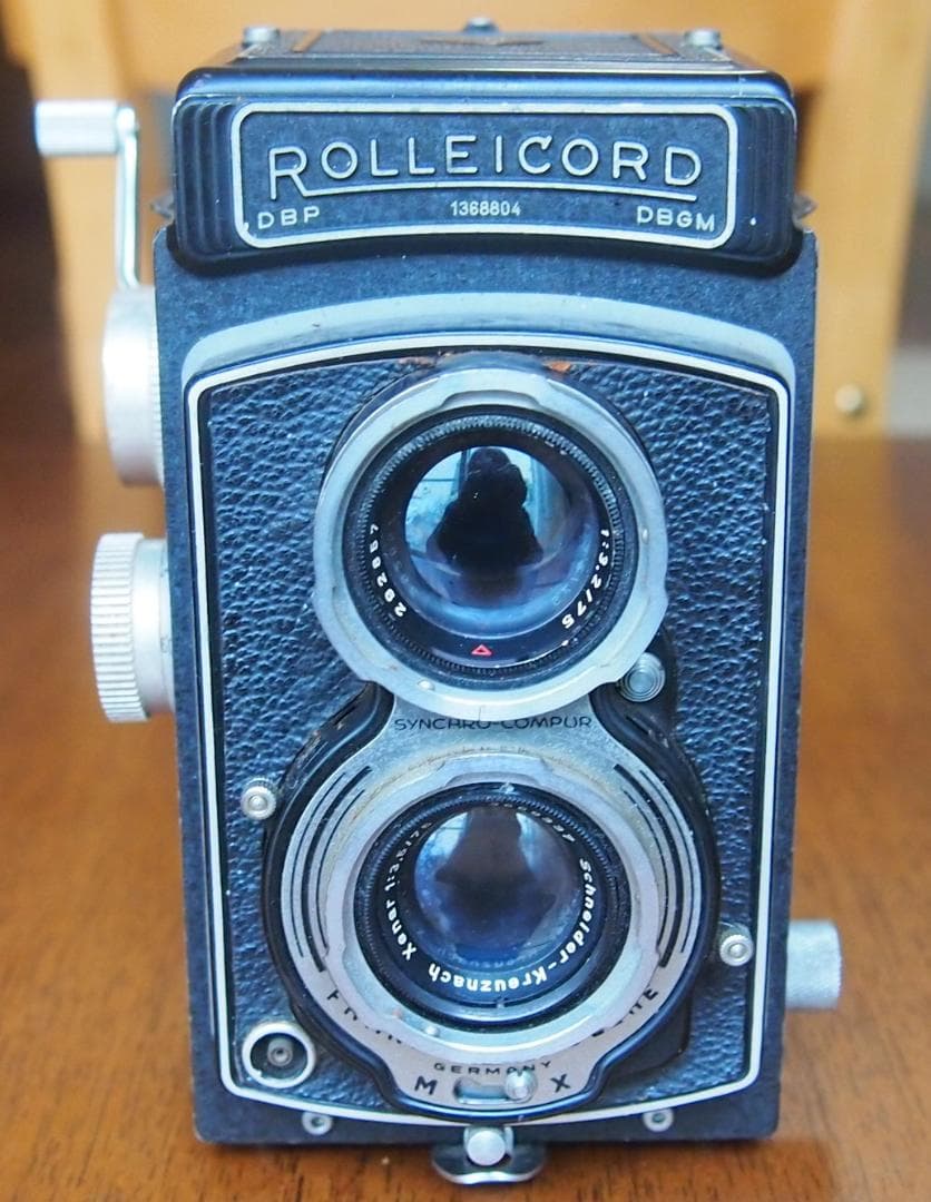 フィルムカメラ Rolleicord Schneider-Kreuznach 1:3.5/75