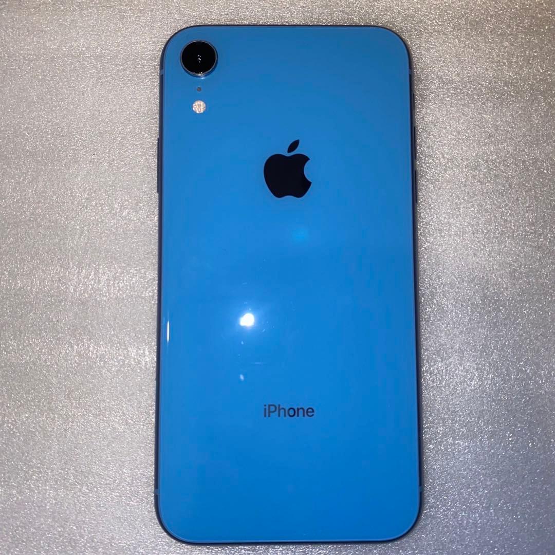 iPhone XR Blue 64 GB フィルム付