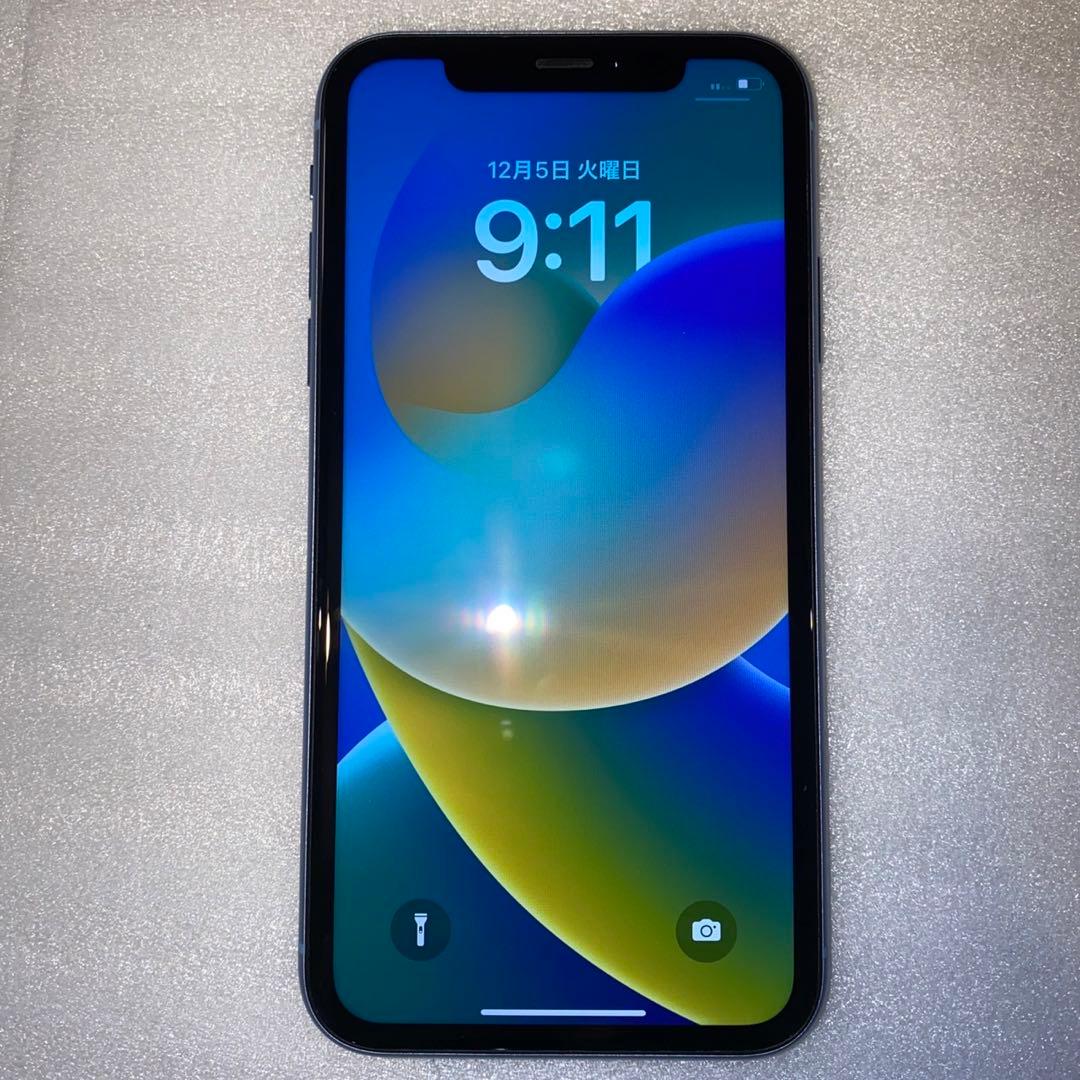 iPhone XR Blue 64 GB フィルム付