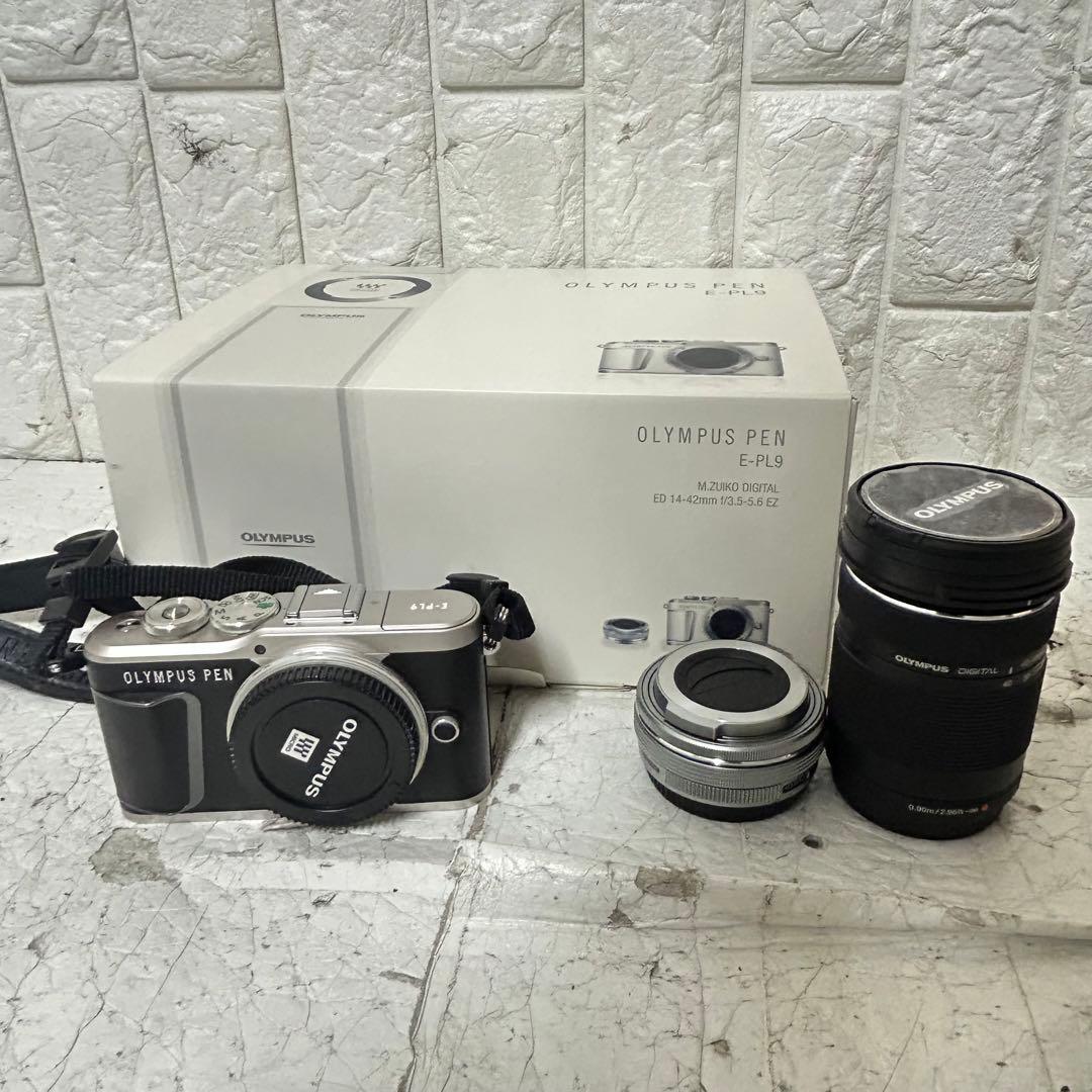 OLYMPUSミラーレス一眼カメラ E−PL9 ダブルズームキット