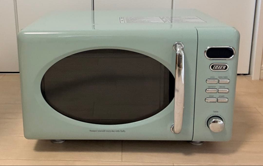 ミントグリーン 電子レンジ コンパクト