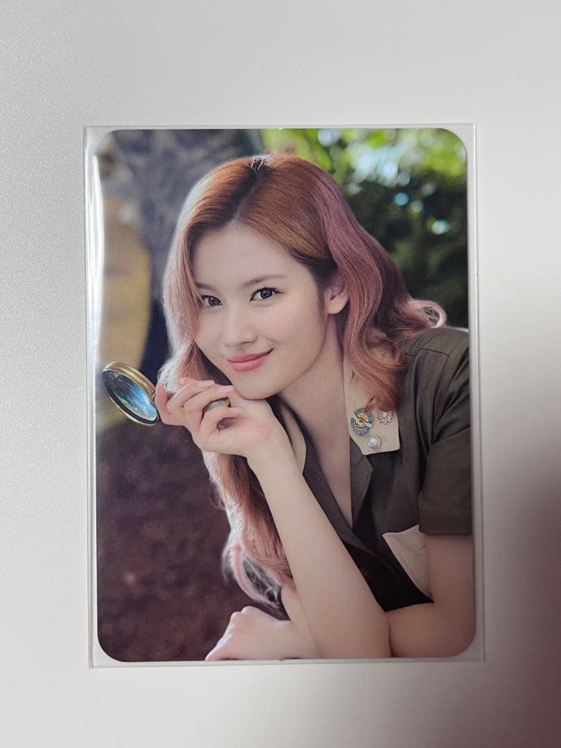 TWICEサナ onceway HMV限定 シーグリ トレカ