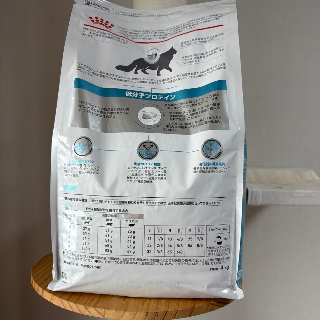  CANIN 低分子プロテイン 4kg キャットフード