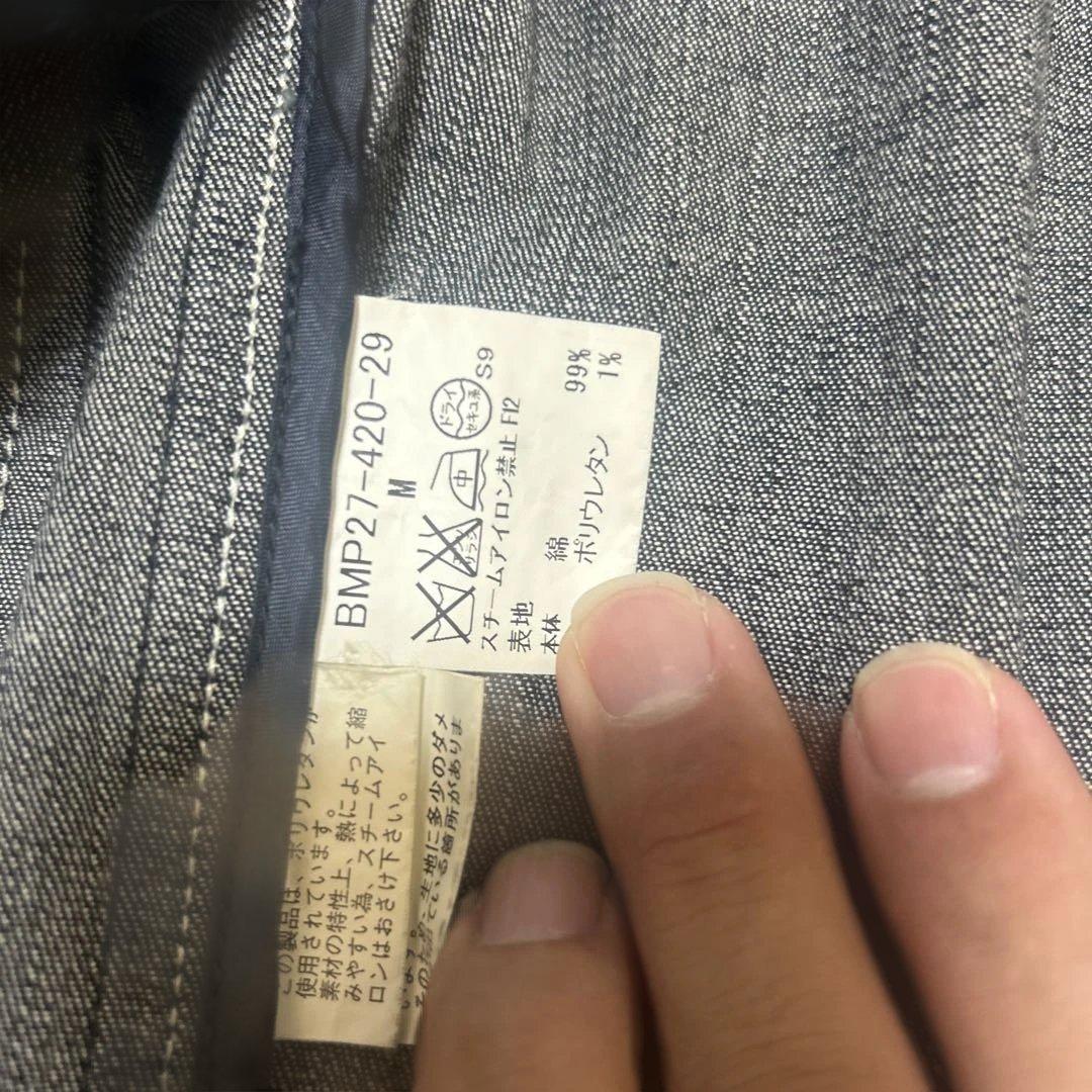 ちい BURBERRY BLACK LABEL ダークデニムジャケット M