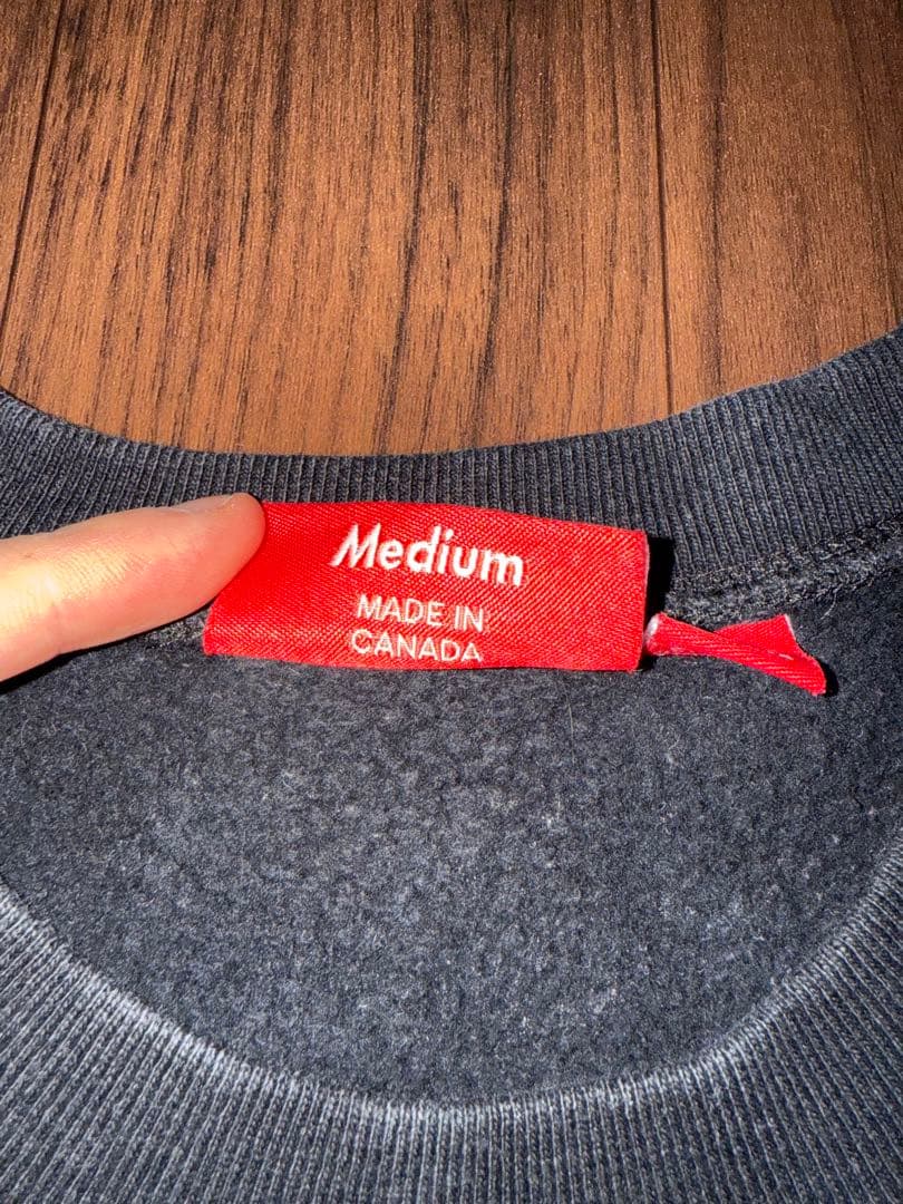 Supreme Sロゴトレーナー　Mサイズ