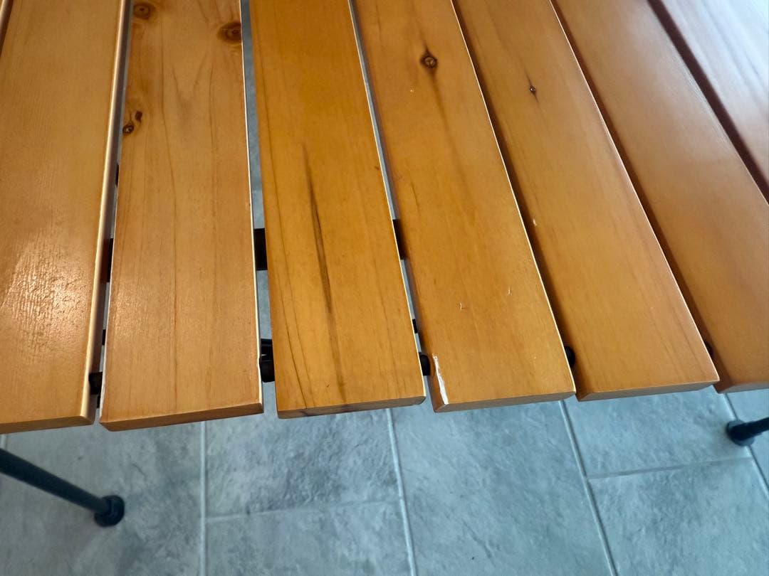 アルペンアウトドアーズ限定　コールマン ウッドロールテーブル110