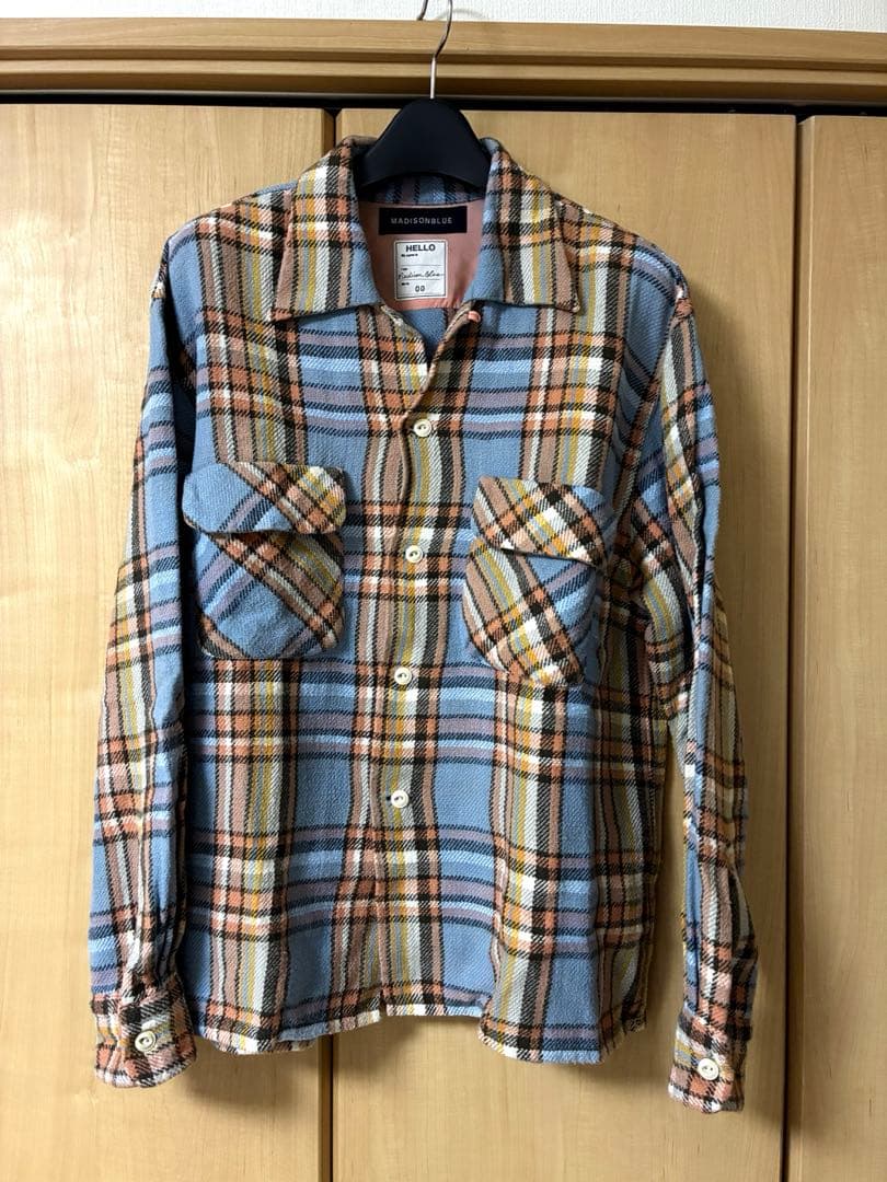 C*o様 MADISONBLUE チェック柄長袖シャツ 00
