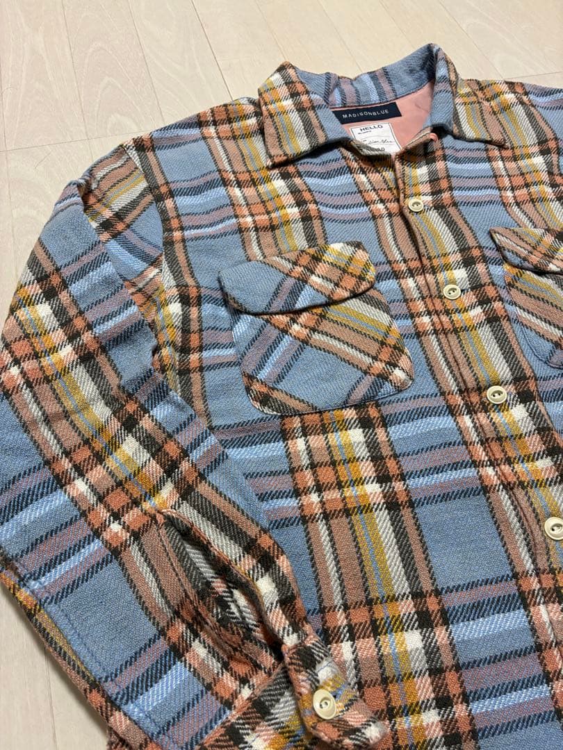 C*o様 MADISONBLUE チェック柄長袖シャツ 00