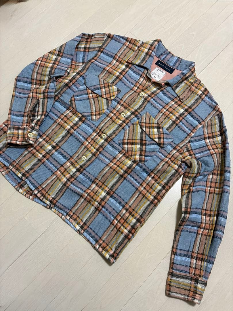 C*o様 MADISONBLUE チェック柄長袖シャツ 00