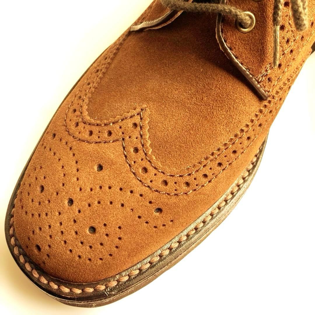 [ほぼ新品]✨REGALリーガル スウェード✨ウィングチップシューズ ローファー