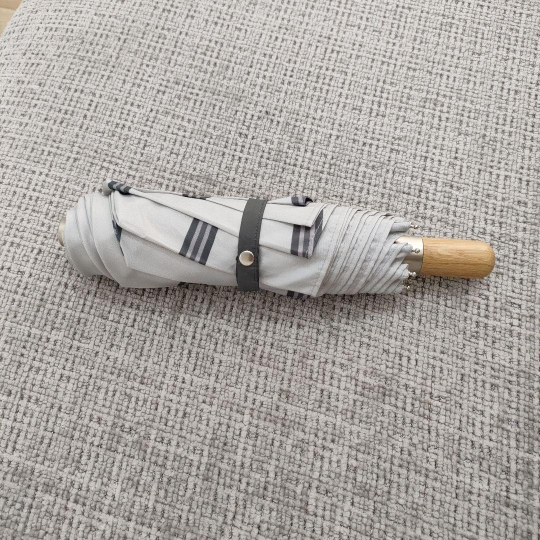 FONDATION LOUISVUITTON 美術館 折りたたみ傘 ストライプ