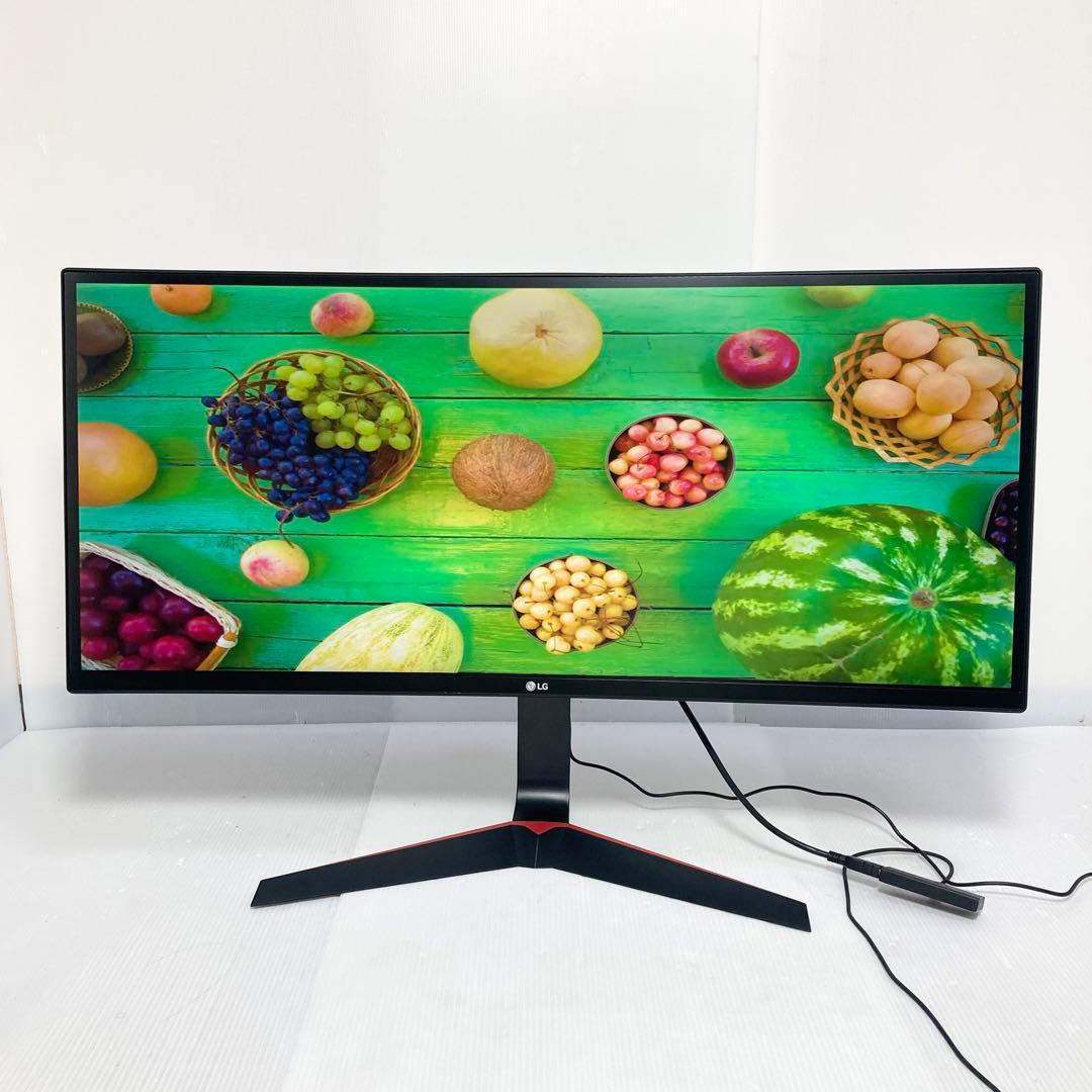 極美品 LG 34インチ 湾曲ゲーミングモニター 34UC70GA 2020年製