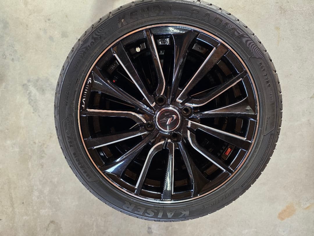 レオニスアルミホイルKENDA165/50R16セット