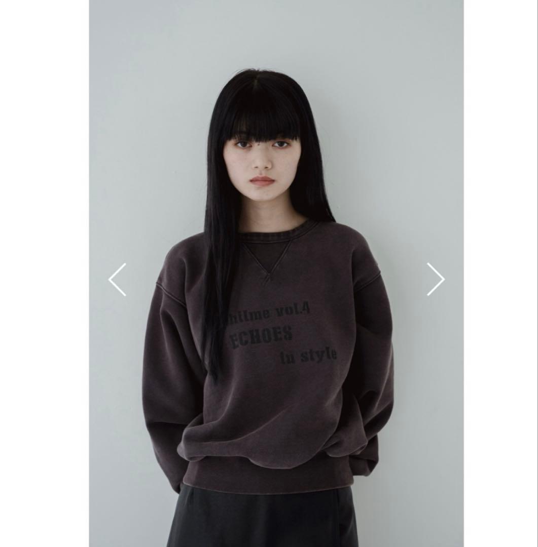 トップス philme vintage logo sweat