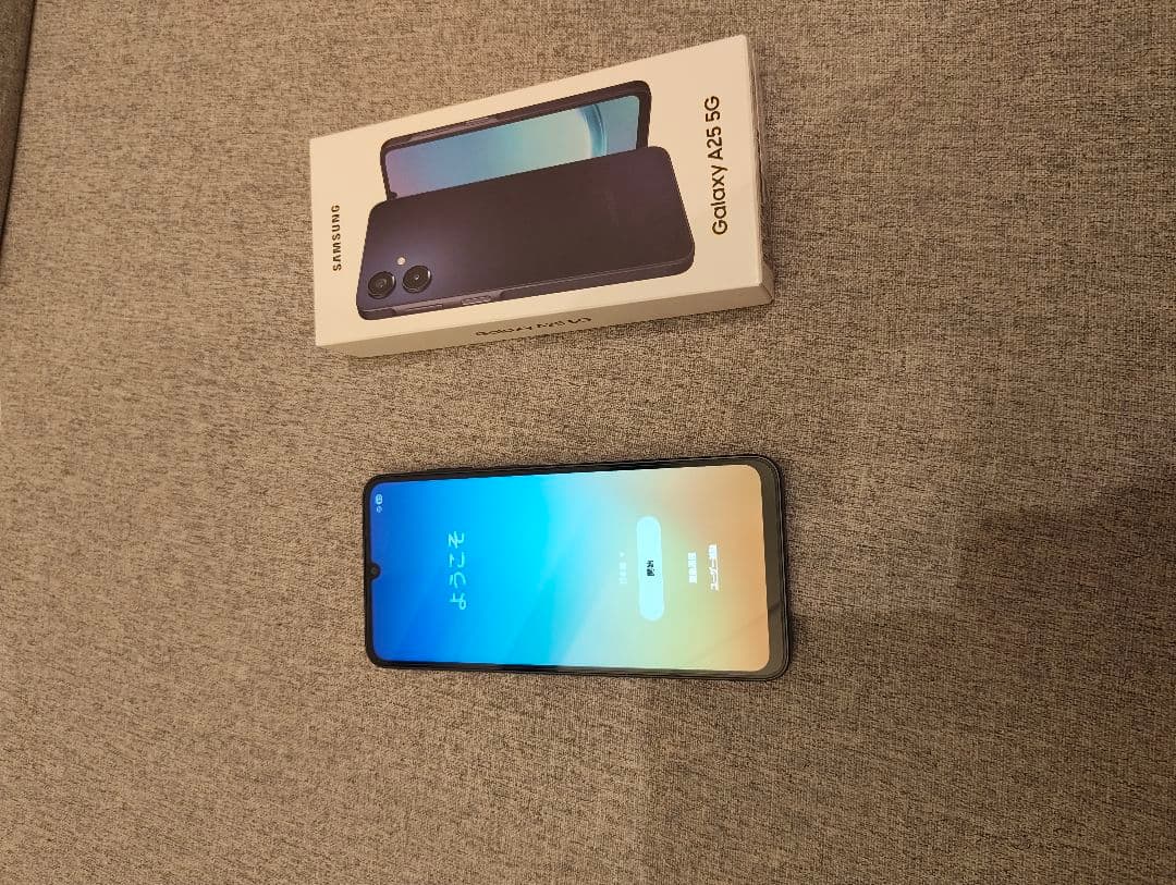 GALAXY A25 5G 本体ヤフーモバイル解約済み 一括購入 美品