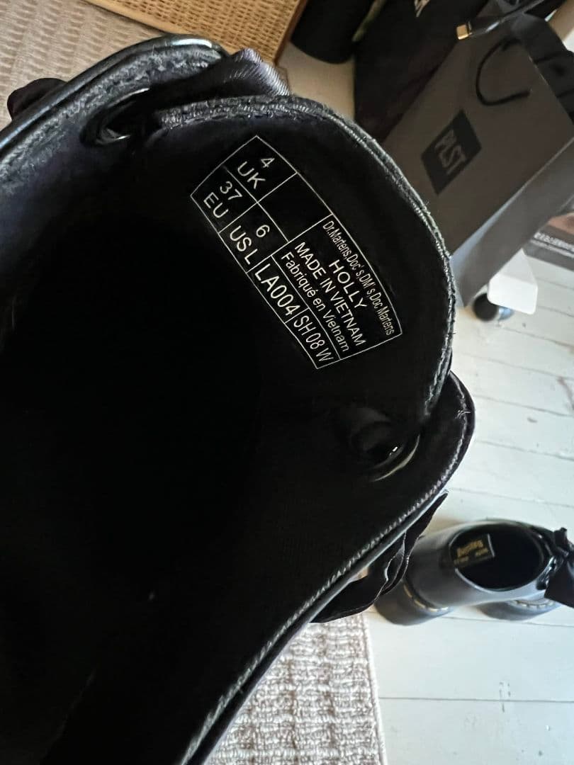 Dr.Martens ドクターマーチン レザーシューズ ブラック 23CM