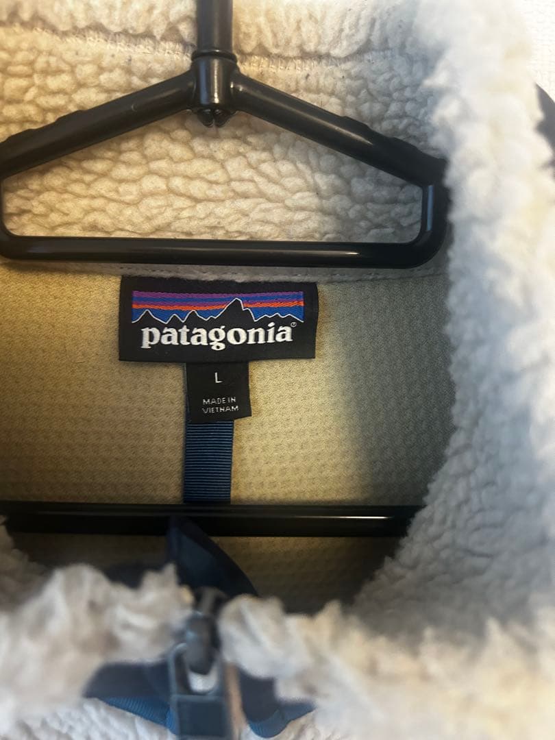 patagonia レトロX フリースベスト Lサイズ ベージュ/ナチュラル