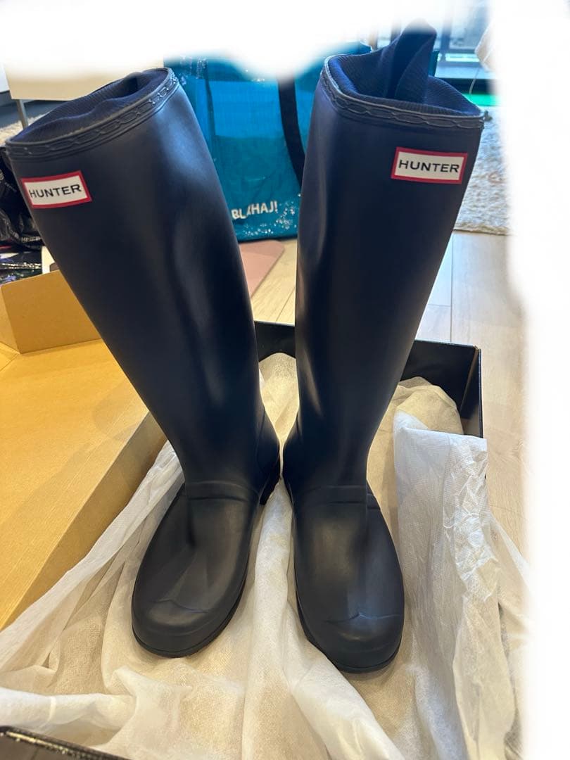 HUNTER ネイビー 長靴 27cm