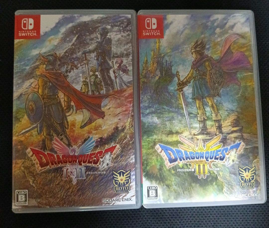 Switch版 ドラゴンクエスト1&2　ドラクエ3　セット