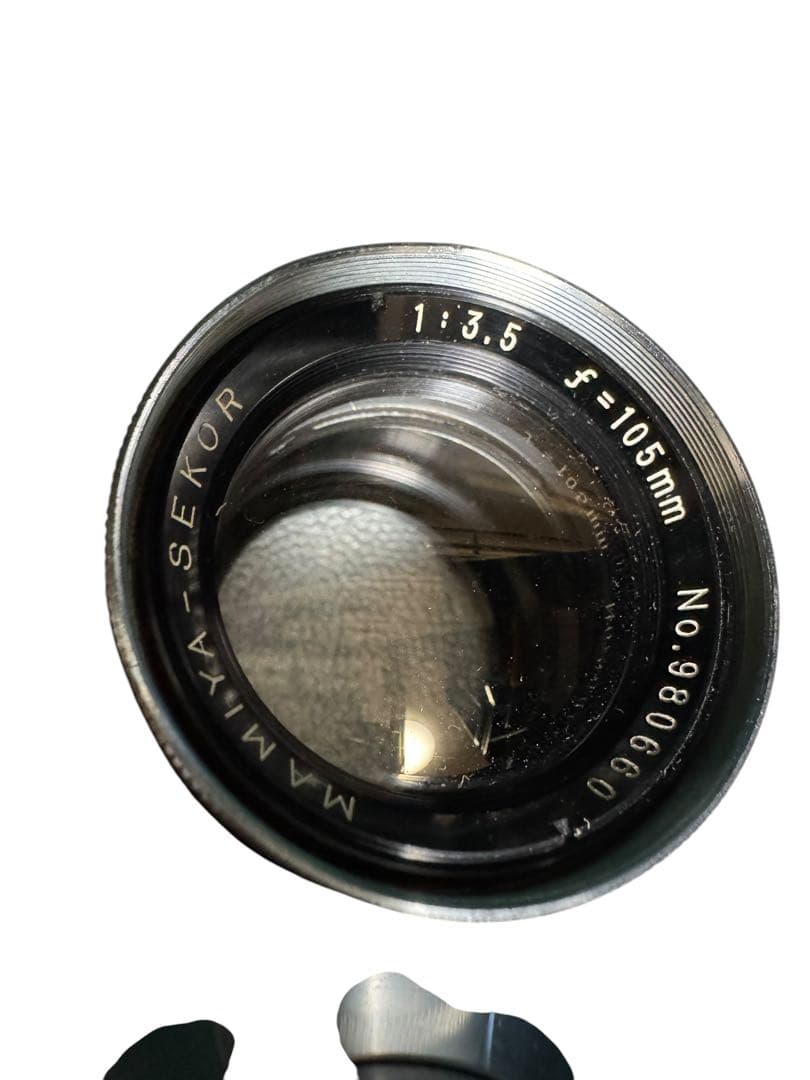 Mamiya Sekor 105mm f/3.5 レンズ