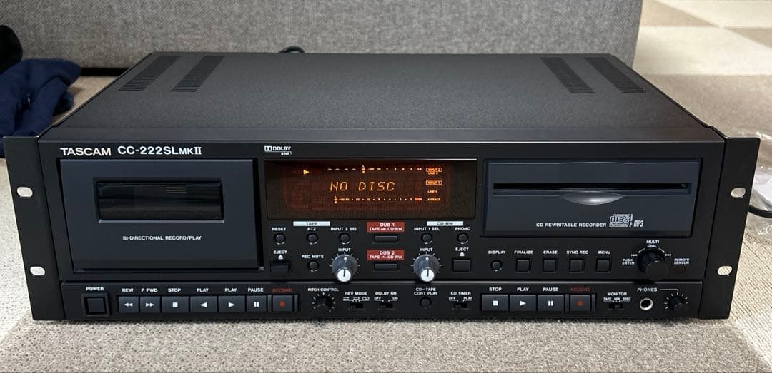 【美品】TASCAM CC-222SLMKII