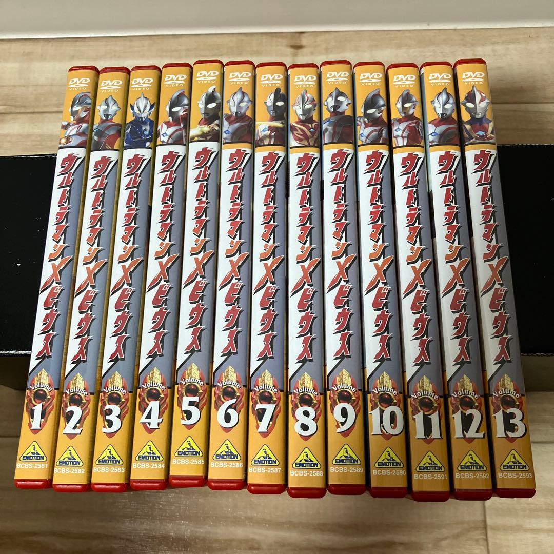 ウルトラマンメビウス DVD 国内正規盤 全巻セット 13巻 初回限定盤