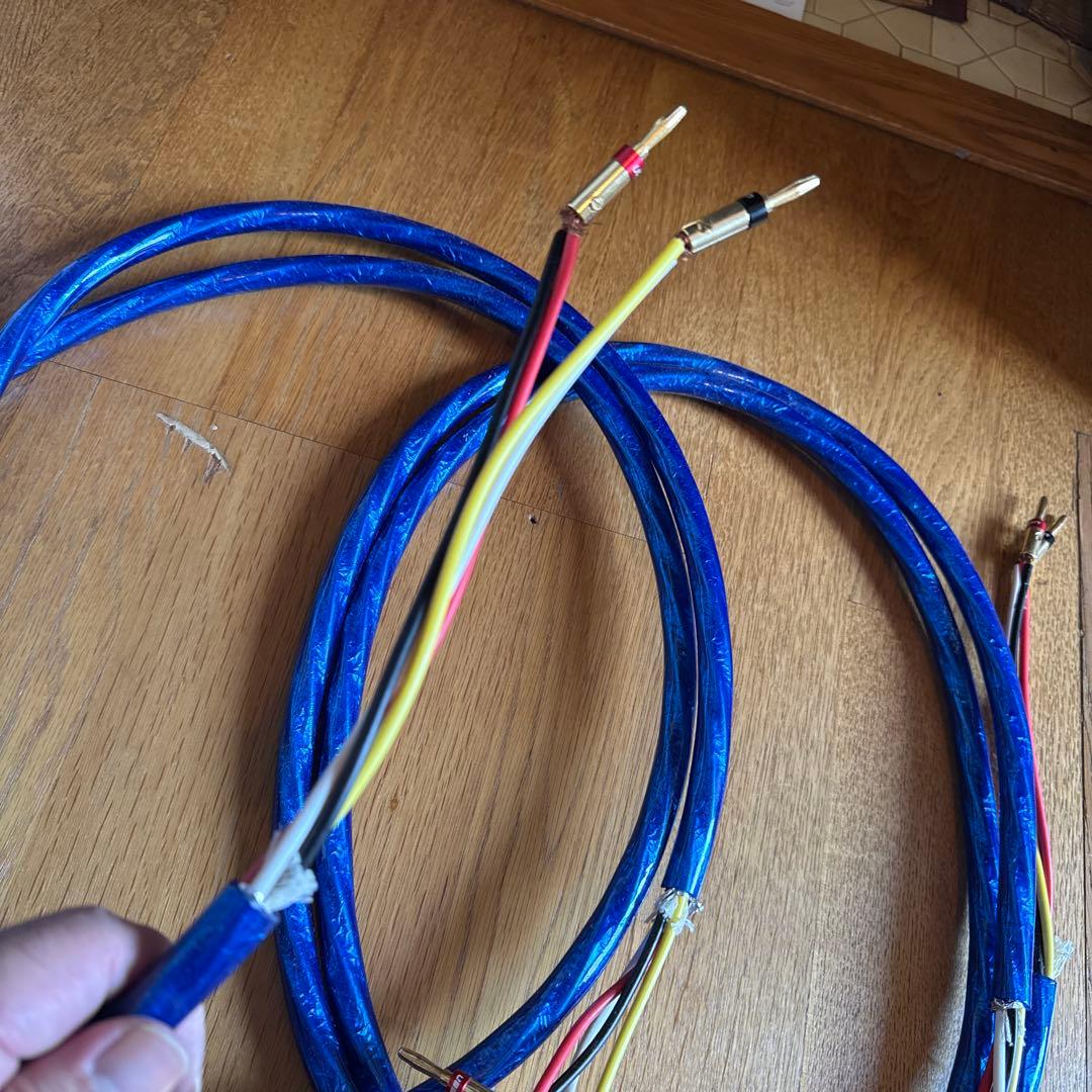 ゾノトーンスピーカーケーブル約210cmx2本6NSP-granster7700