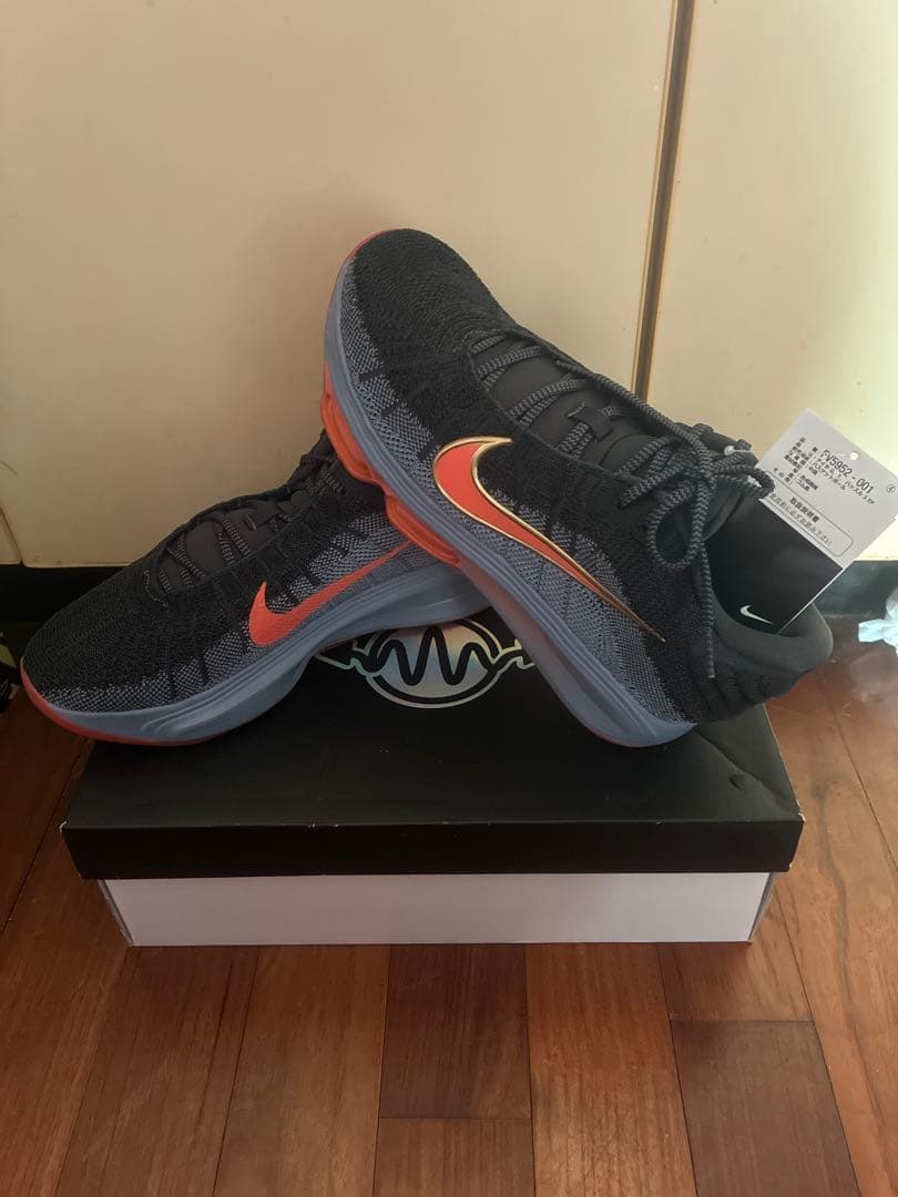 Nike GT バスケットボールシューズ グレー/オレンジ