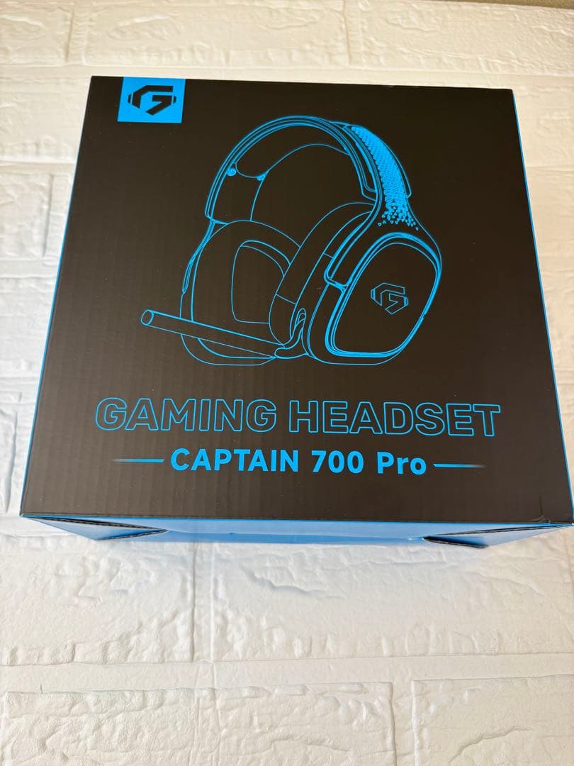 ゲーミングヘッドセット 2.4GHzホワイト　ワイヤレス接続、ゲームヘッドホン