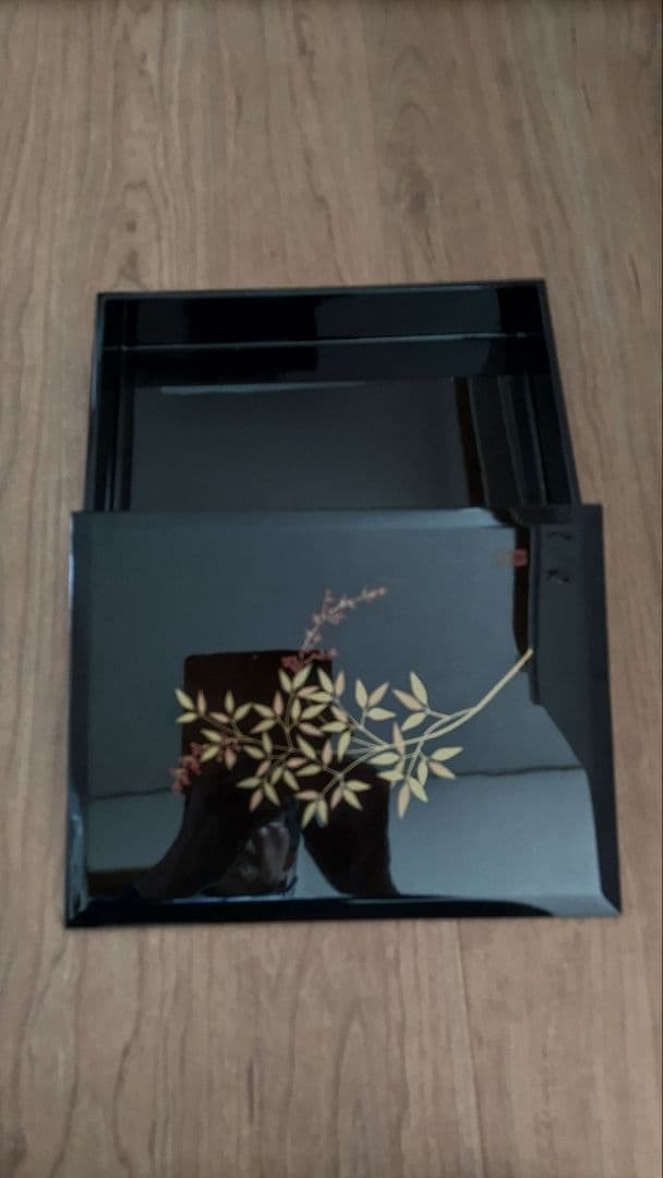 漆器　文庫箱