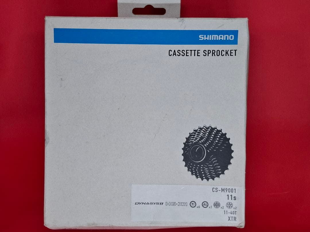SHIMANO XTR CS-M9001 11速スプロケット 11-40T