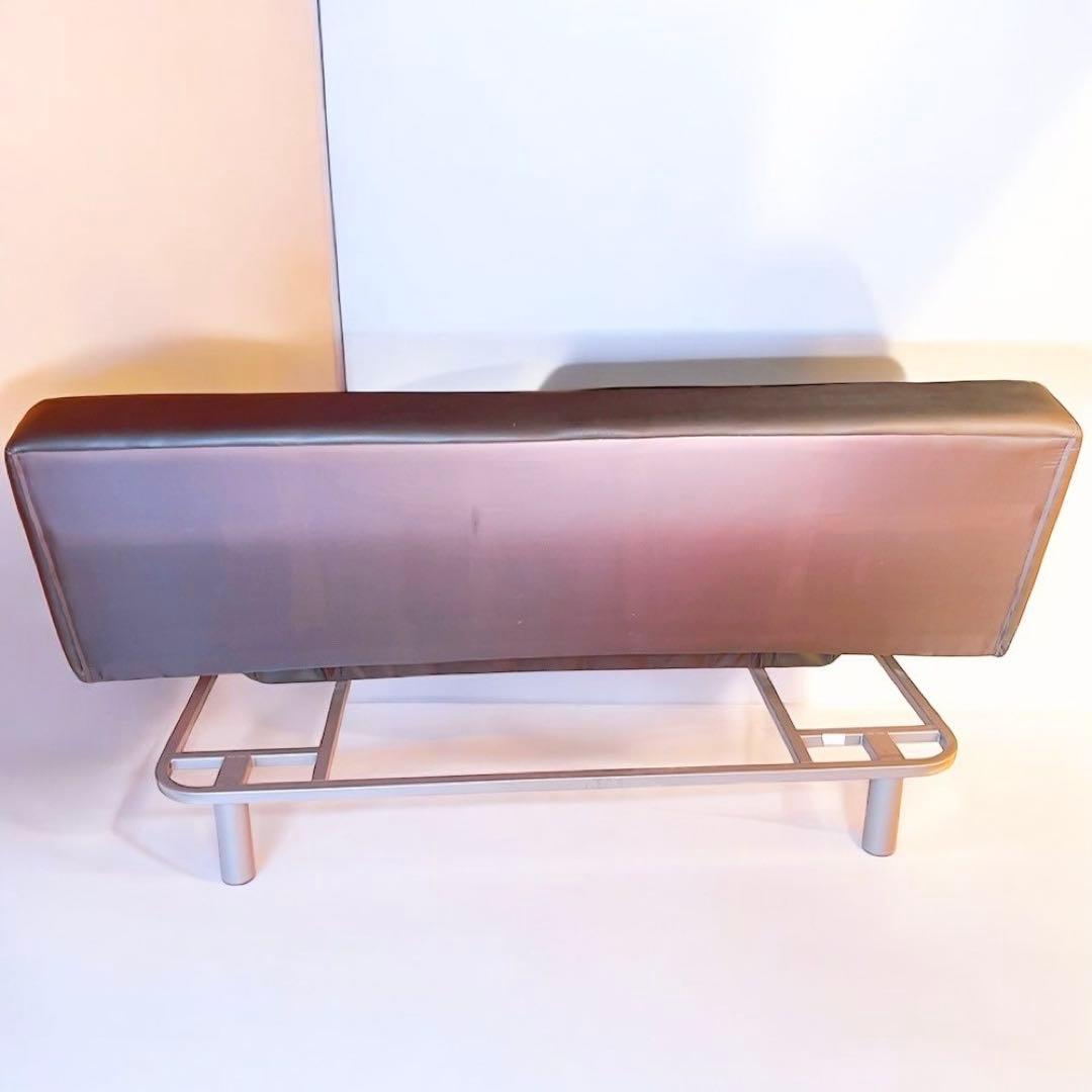 ニトリ　ソファベッド　Nシールドシリーズ マークスAM レザー調