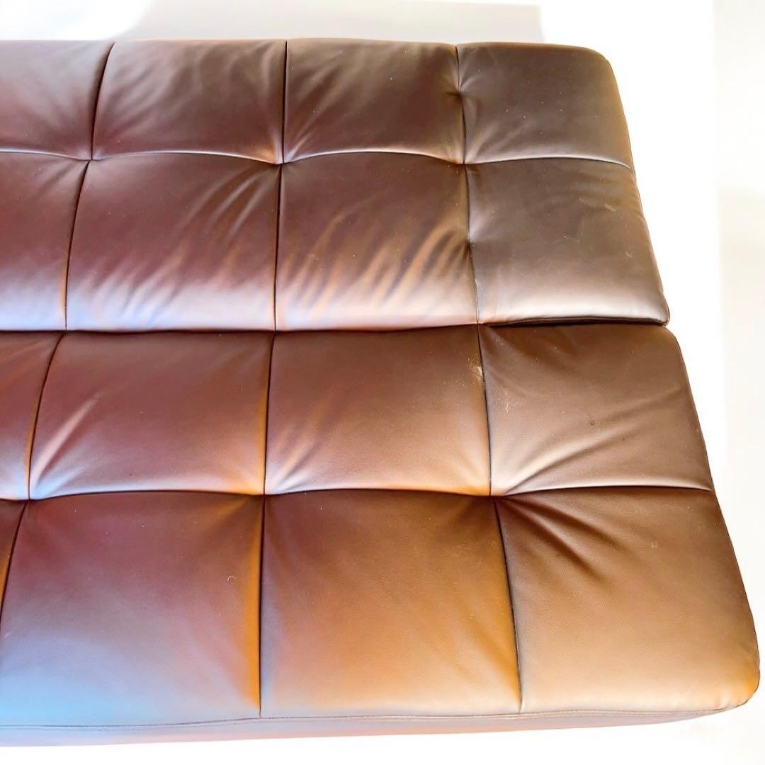 ニトリ　ソファベッド　Nシールドシリーズ マークスAM レザー調