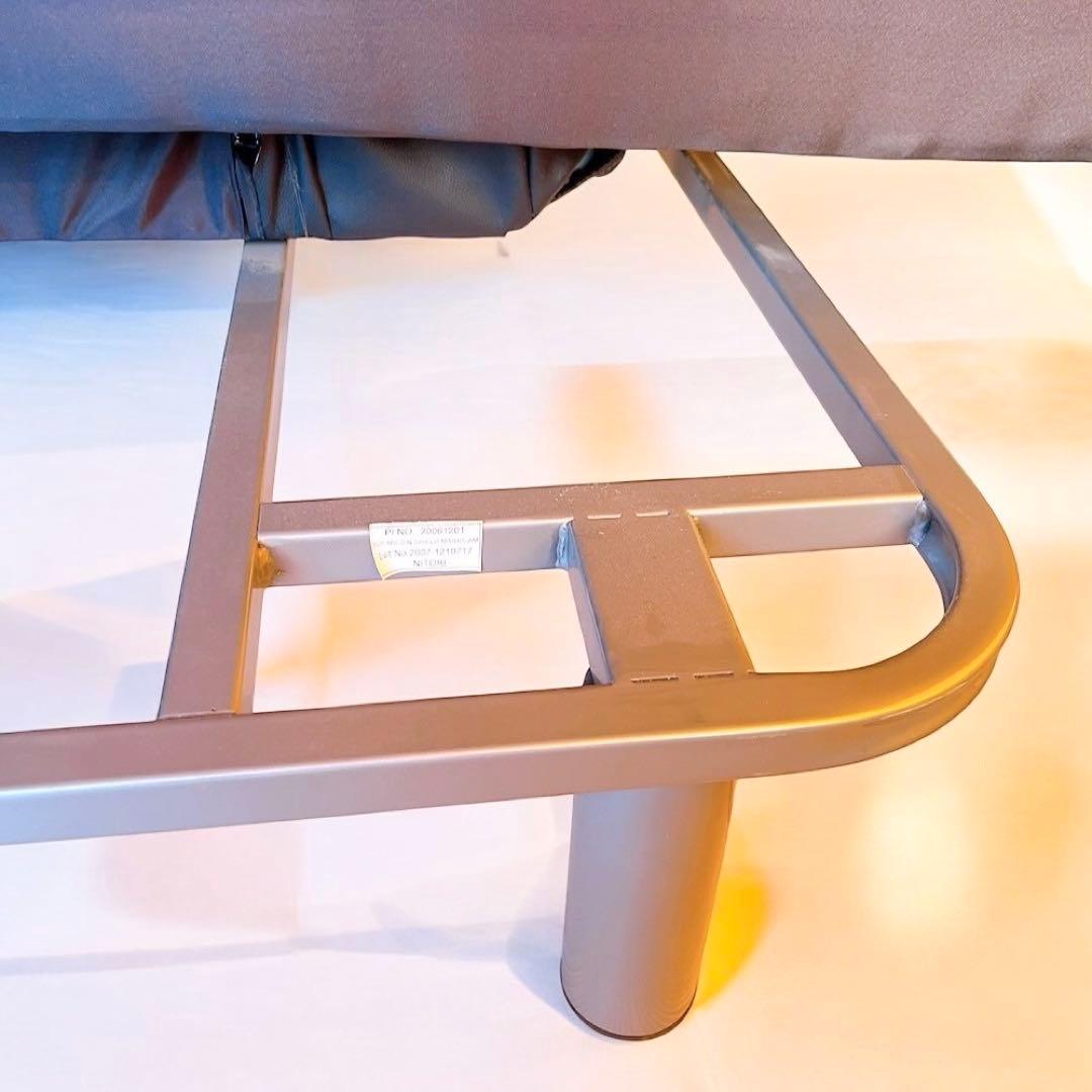 ニトリ　ソファベッド　Nシールドシリーズ マークスAM レザー調