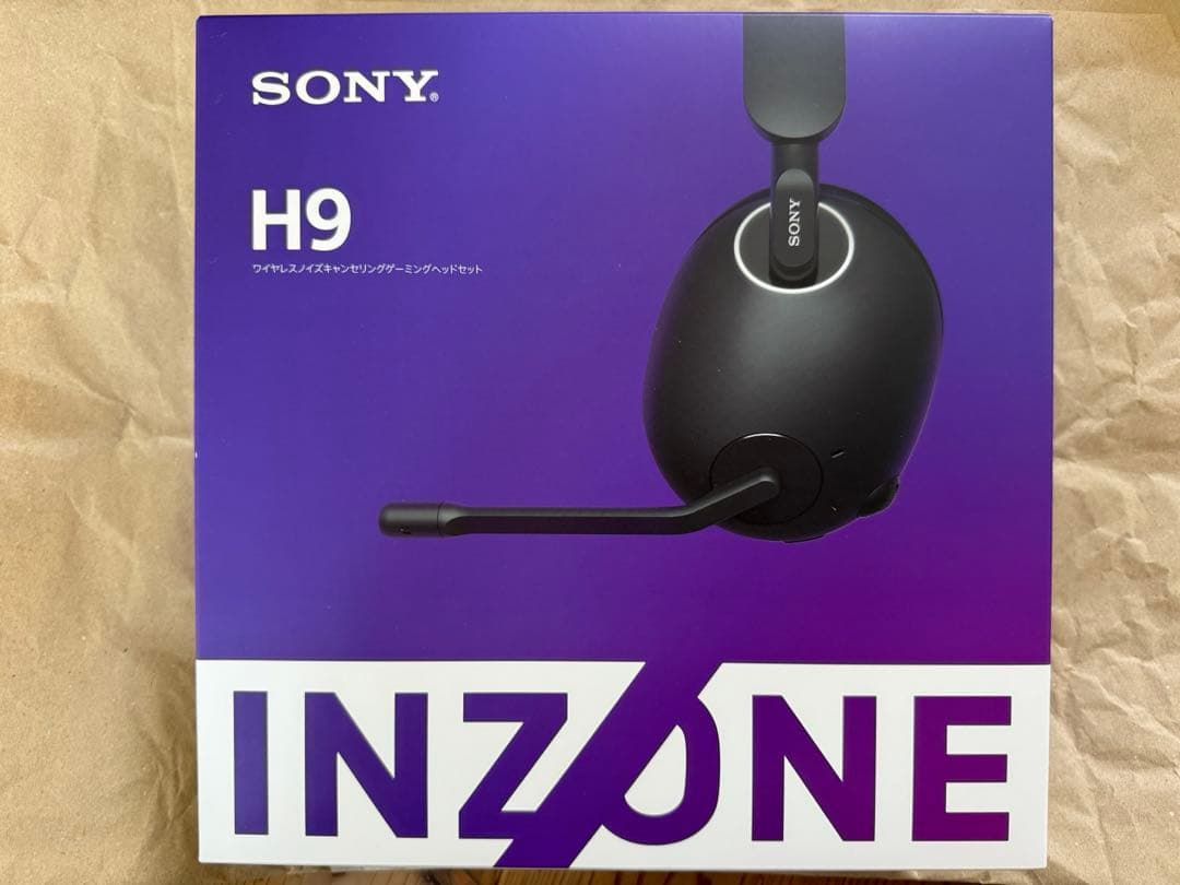 SONY INZONE H9 ブラックゲーミングヘッドセット