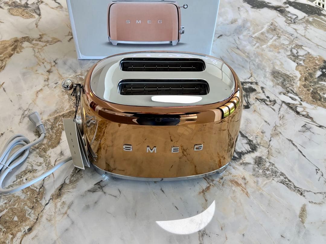 SMEG トースター ローズゴールド‼️値段交渉対応します‼️